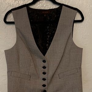 Menswear lace vest from The Limited